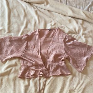 Flowy Front Tie Top 🌸